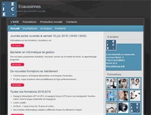 Tablet Screenshot of eic-ecaussinnes.be